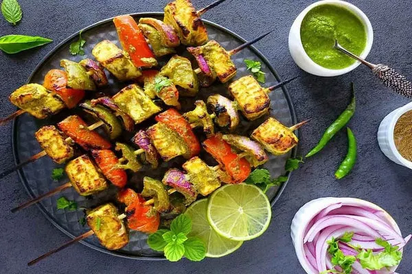 Paneer Hariyali Tikka