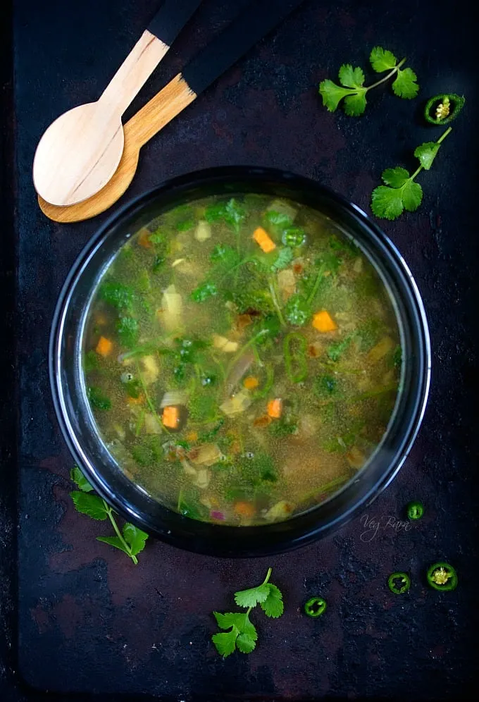 Lemon Coriander Soup
